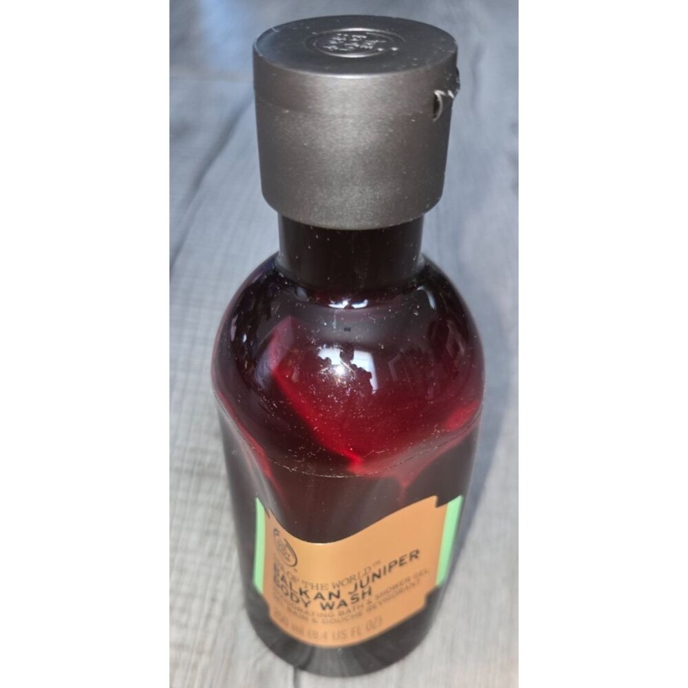 The Body Shop BALKAN JUNIPER SPA OF THE WORLD Body Wash 8.4 oz